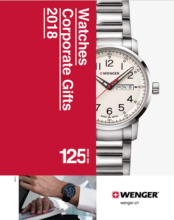 Catálogo relojes Wenger 2018